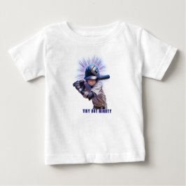 Camiseta De Bebé Design for Tiny but Mighty Baseball Player