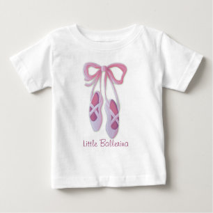 Camiseta De Bebé Deslizadores del ballet