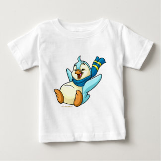 Camiseta De Bebé Desplazamiento de Bruce azul