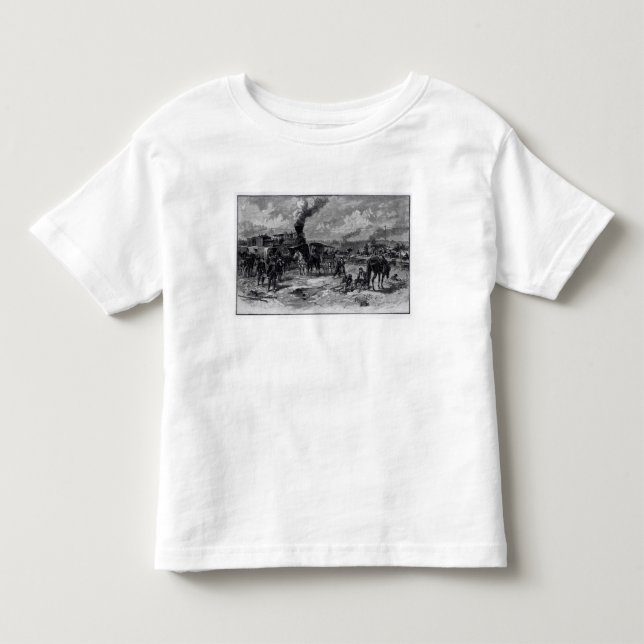 Camiseta De Bebé Después de la batalla de siete pinos (Anverso)