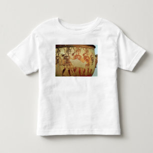 Camiseta De Bebé Detalle de una figura roja krater