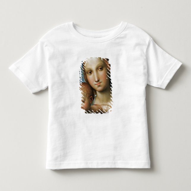 Camiseta De Bebé Detalle de<Virgin and Child>atribuido a Rapha (Anverso)