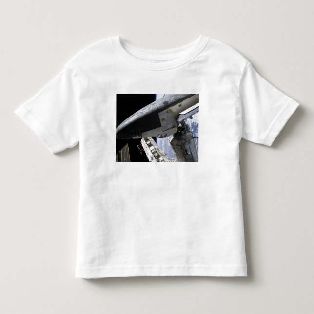 Camiseta De Bebé Detección de lanzadera espacial acoplada (Anverso)