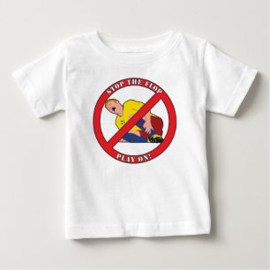 CAMISETA DE BEBÉ DETÉN EL FLOP