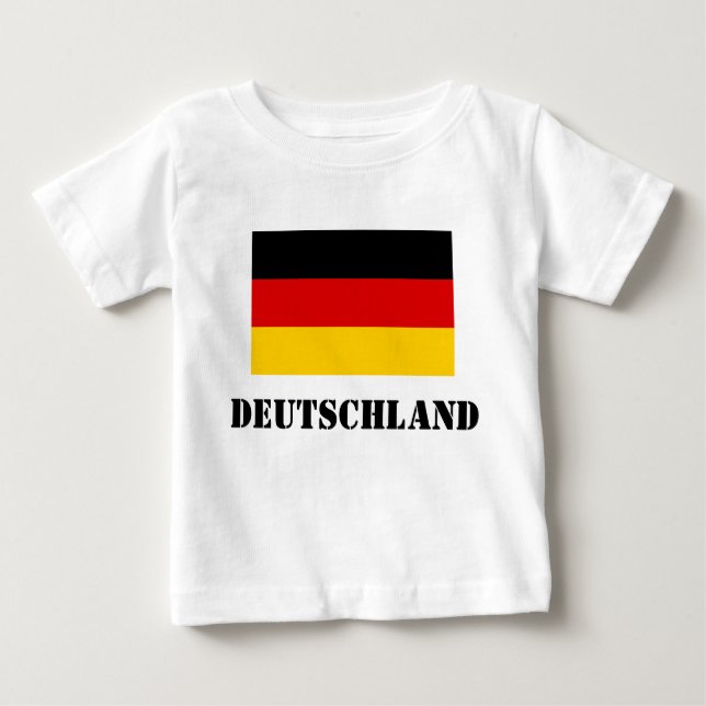 CAMISETA DE BEBÉ DEUTSCHLAND (Anverso)