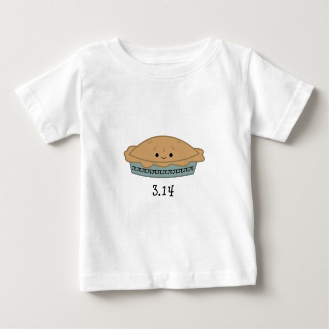 Camiseta De Bebé Día 3.14 del Pi (Anverso)