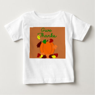 Camiseta De Bebé Día de Acción de Gracias
