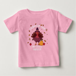 Camiseta De Bebé Día de Acción de Gracias de los maestros agradecid