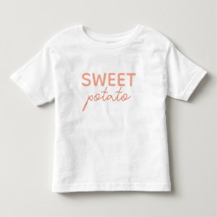 Camiseta De Bebé Día de Acción de Gracias de los Niños de Batata Du