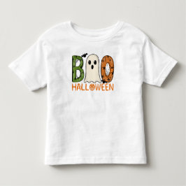 Camiseta De Bebé Día de Brujas Fantasma Boo Niños