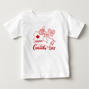 Camiseta De Bebé Día de Canadá