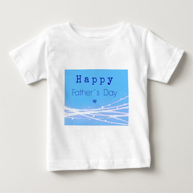 Camiseta De Bebé Día de Father´s (Anverso)