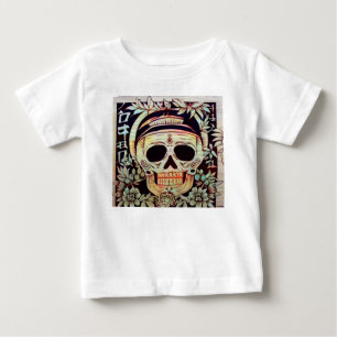 Camiseta De Bebé Día de la Calavera Azúcar Muerta 3