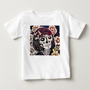 Camiseta De Bebé Día de la Calavera del Azúcar Muerto 2