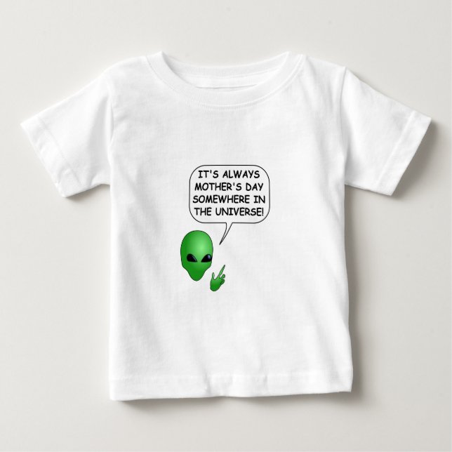Camiseta De Bebé Día de la madre extranjera (Anverso)