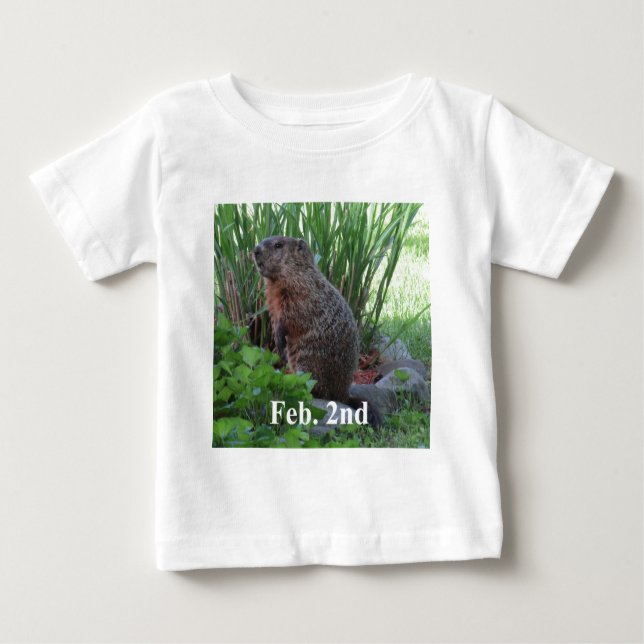 Camiseta De Bebé Día de la marmota (Anverso)
