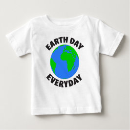 Camiseta De Bebé día de la tierra