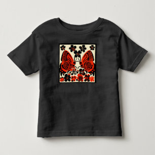 Camiseta De Bebé Día de las Mariposas Muertas Woodcut 3