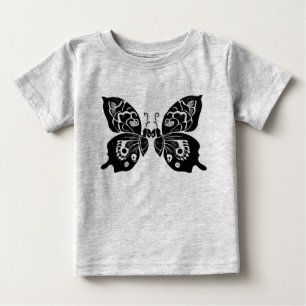Camiseta De Bebé Día de las mariposas muertas Woodcut 4