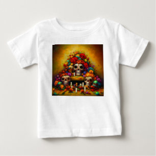 Camiseta De Bebé Día de los Muertos 1
