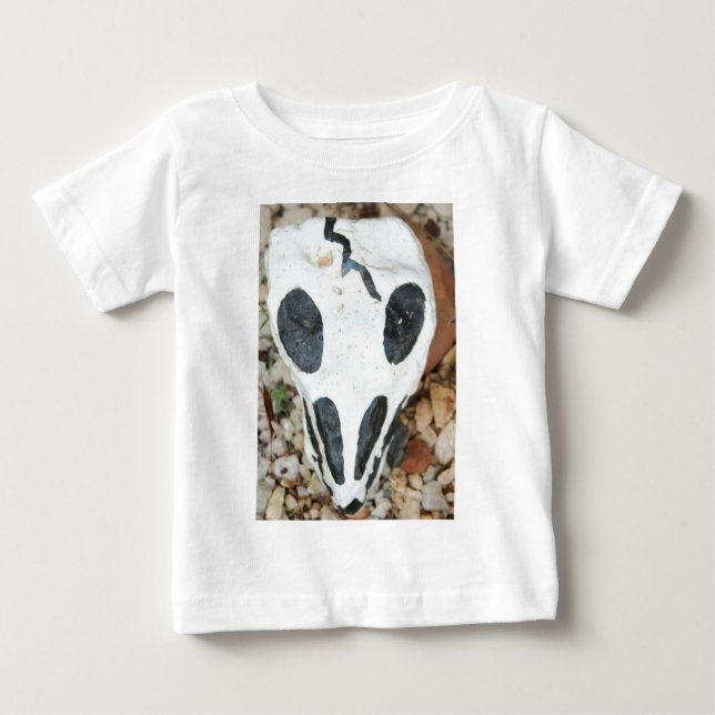 Camiseta De Bebé dia de los muertos con el cráneo (Anverso)
