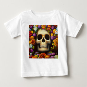 Camiseta De Bebé Día de los Muertos de Ofendra 5