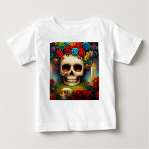 Camiseta De Bebé Día de los Muertos de Ofendra 7