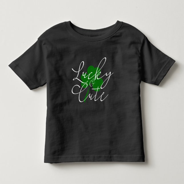 Camiseta De Bebé Día De Los Sta Patrocinadores Irlandeses Afortunad (Anverso)