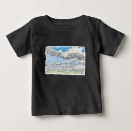 Camiseta De Bebé Día de nubes