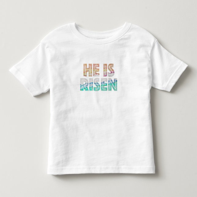 Camiseta De Bebé Día de Pascua - Se levanta (Anverso)
