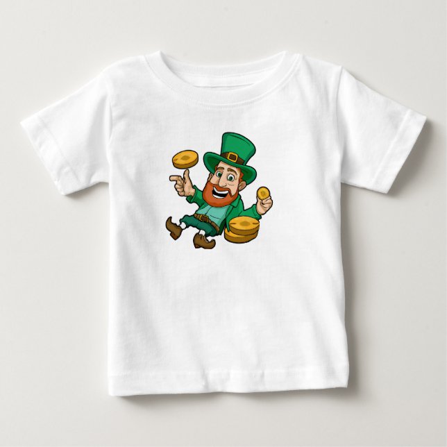 Camiseta De Bebé Día de San Patricio (Anverso)