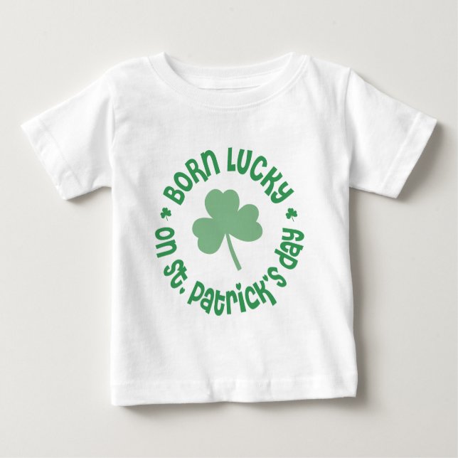 Camiseta De Bebé Día de San Patricio (Anverso)