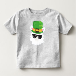 Camiseta De Bebé Día de San Patricio, Alpaca, Llama, Gorra Leprecha