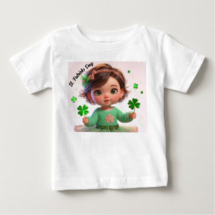 Camiseta De Bebé Día de San Patricio niña