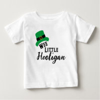 Día de San Patricio - Pequeño Tee de Diseño Hoolig