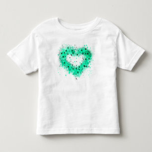 Camiseta De Bebé Día de San Patricio   pintura de pulverización de 