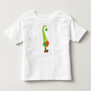 Camiseta De Bebé Día de San Patricio, Ropas Suertudas, Gnome Cute