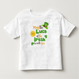 Camiseta De Bebé Día de San Patricio, Suerte de los Irlandeses, Rop
