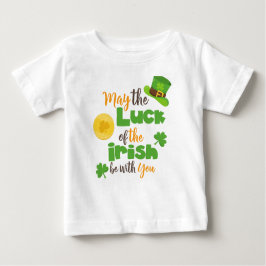 Camiseta De Bebé Día de San Patricio, Suerte de los Irlandeses, Rop