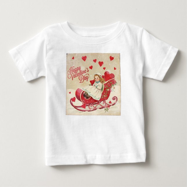 Camiseta De Bebé Día de San Valentín (Anverso)