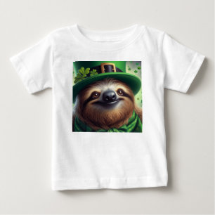 Camiseta De Bebé Día de Sloth St Paddys