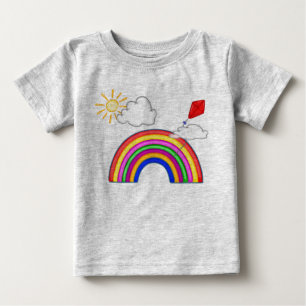 Camiseta De Bebé Día del arco iris