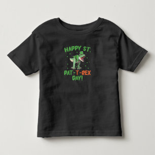 Camiseta De Bebé Día del Niño Feliz Día de St Pat Trex