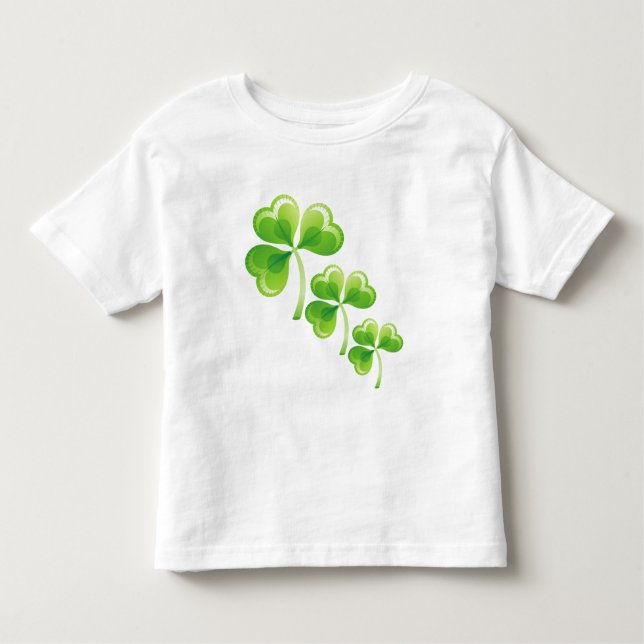 Camiseta De Bebé Día del Niño Toddler Tee-St. Patrick (Anverso)