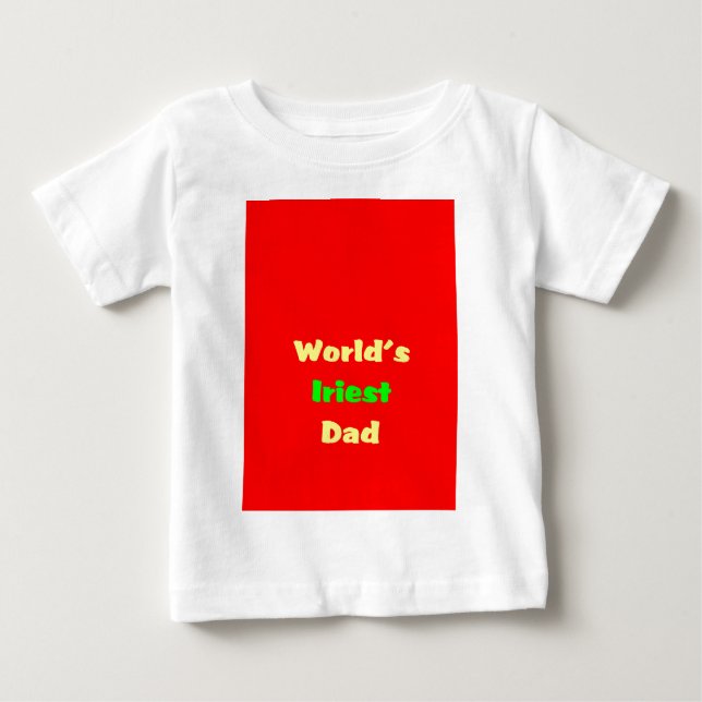 Camiseta De Bebé Día del padre (Anverso)