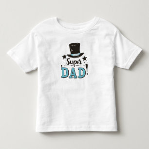Camiseta De Bebé Día del Padre - Celebración de Super Papá