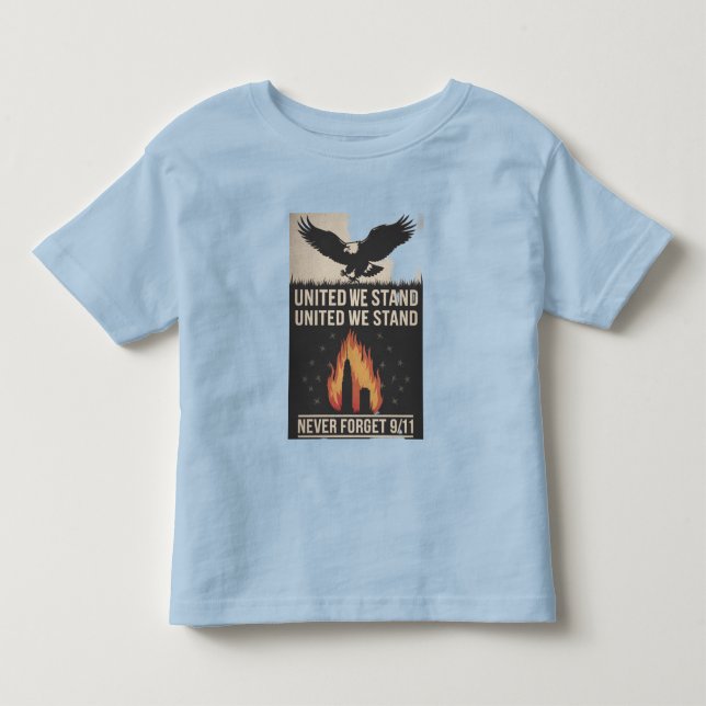 Camiseta De Bebé Día del Patriota (Recuerdo del 11 de setiembre) (Anverso)