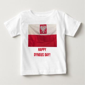 CAMISETA DE BEBÉ DÍA FELIZ DE DYNGUS