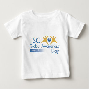 Camiseta De Bebé Día global de la conciencia del CAC