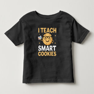 Camiseta De Bebé Día Nacional de la Cookie, enseño cookies intelige